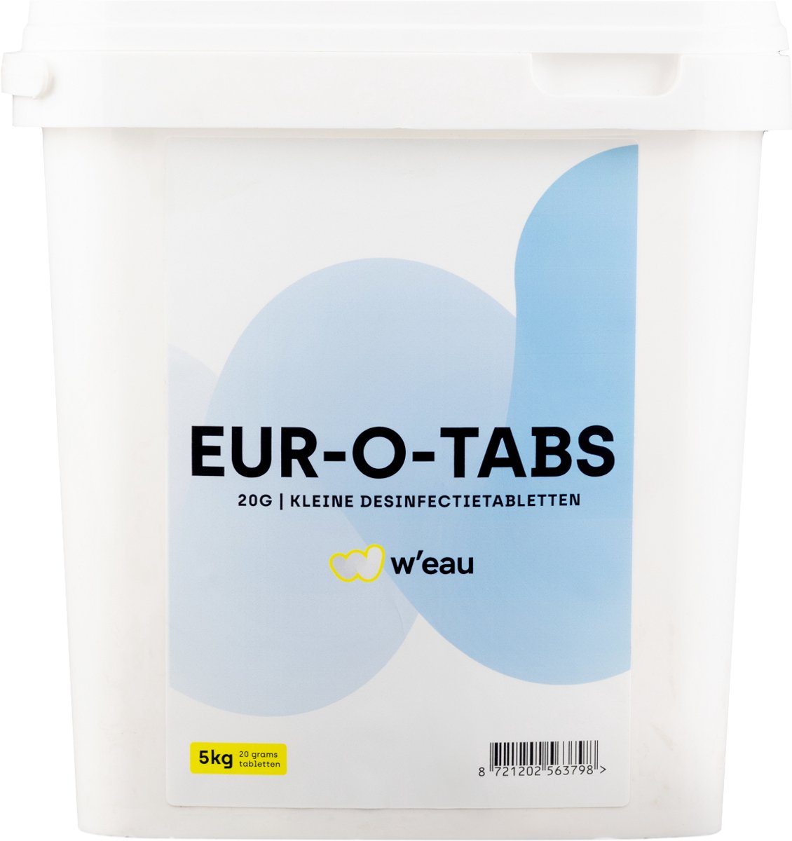 Weau kleine chloortabletten 20 grams - 5 kg